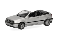 Herpa 031547-002 - H0 - VW Golf III Cabrio - metallic titansilber